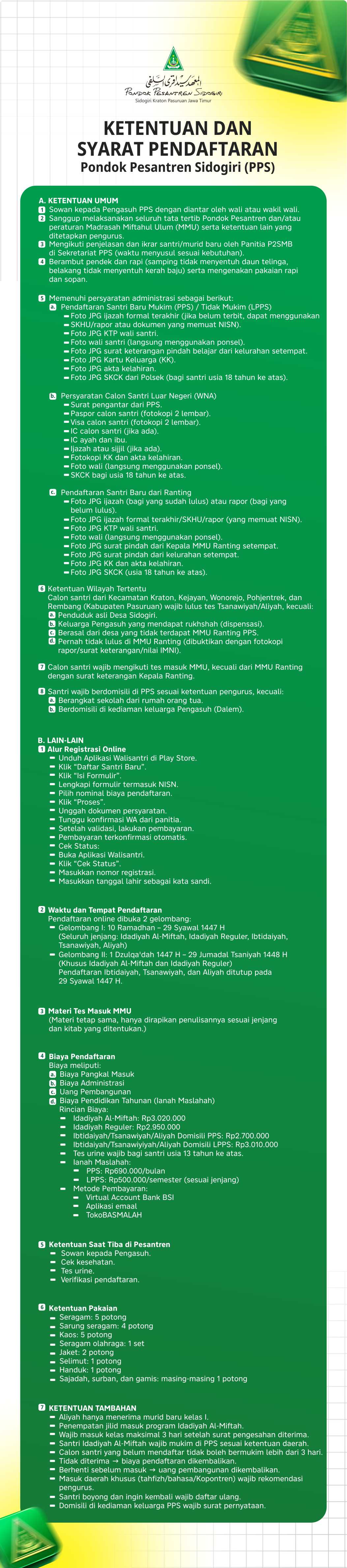Syarat dan Ketentuan